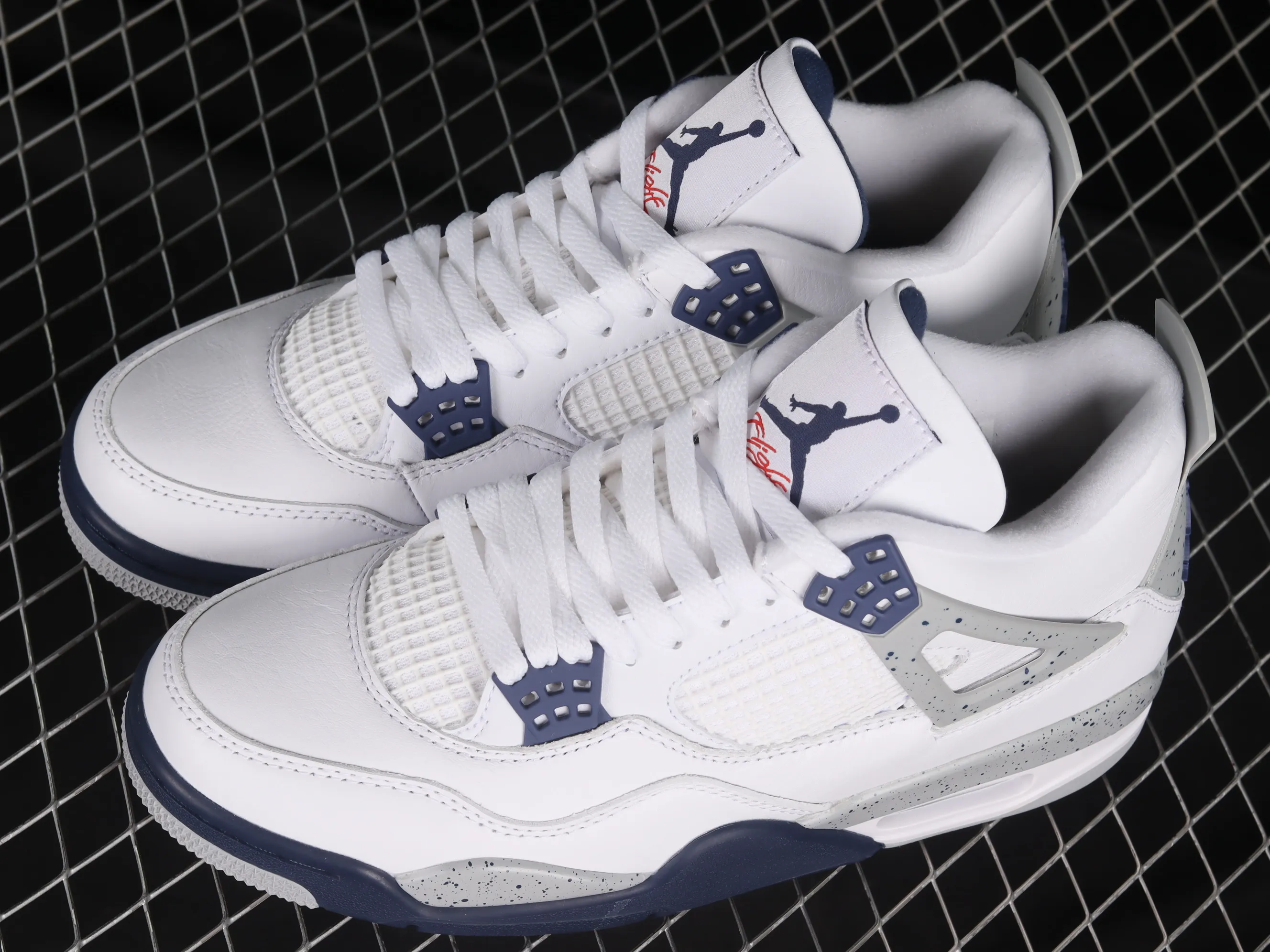 All categories Air Jordan Jordan series basketball shoes Air Jordan 4 OG version Air Jordan 4 Retro "Midnight Navy" AJ4 Joe 4 Midnight Blue Men's cultural basketball shoes DH6927-140
